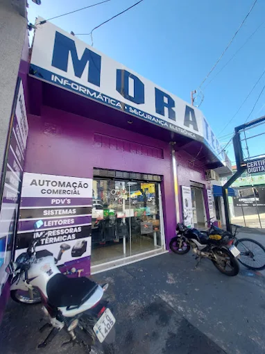 Fachada real da Moratech Informática em Indaiatuba